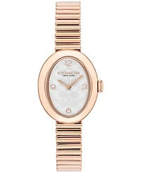 Coach Women's Sammy Rose Gold Tone Stainless Steel Stretch Bracelet Watch, 22.5mm