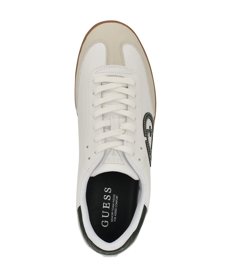 Guess Men's Borge T-Toe Fashion Lace Up Sneakers