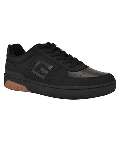 Guess Men's Nastele Branded Lace Up Casual Sneakers