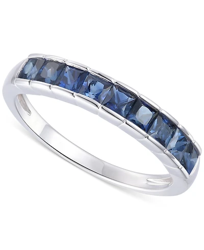 Gemstone (1 ct. t.w.) Band Ring 14k Gold