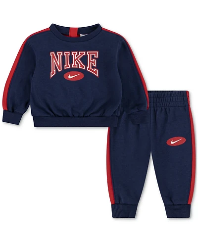 Nike Baby Boys Game Day Essentials Sweatshirt & Pants, 2 Piece Set