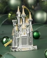 Lenox 2025 Cinderella Castle Silverplate Ornament