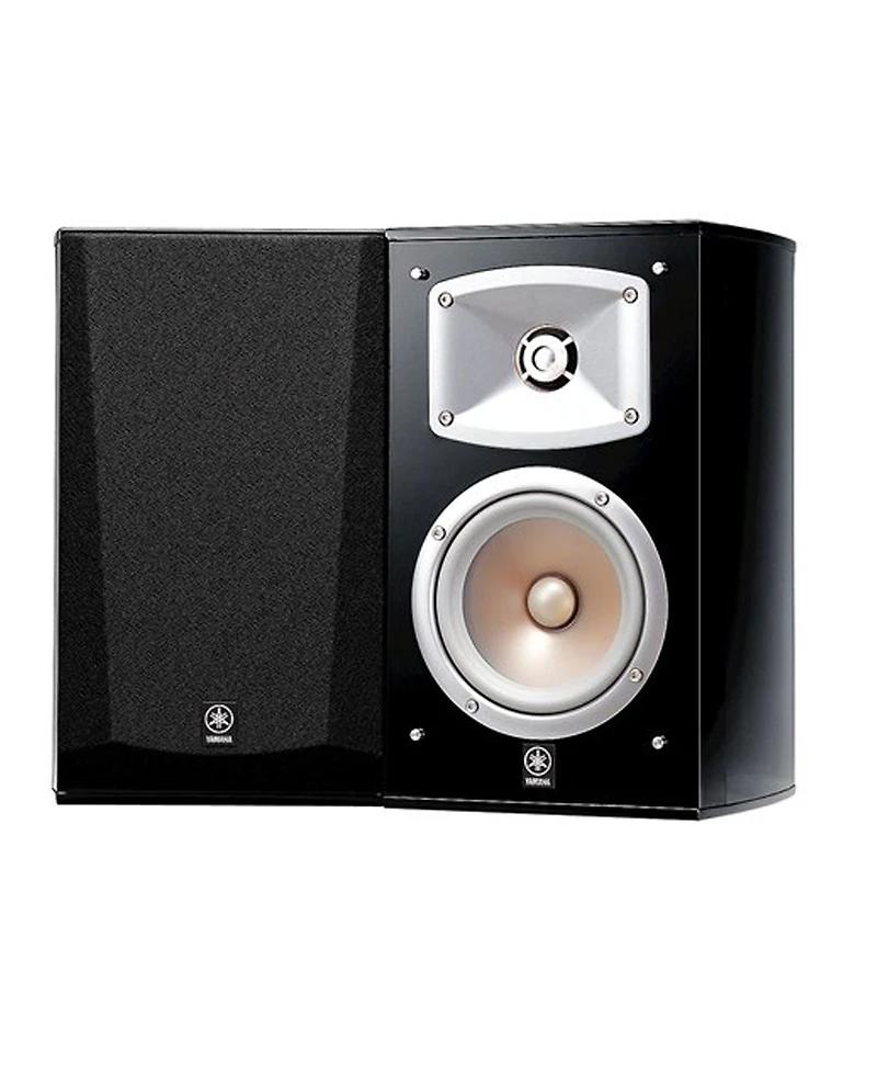Yamaha Ns-333 Bookshelf Speakers with Crossover - Pair (Black)
