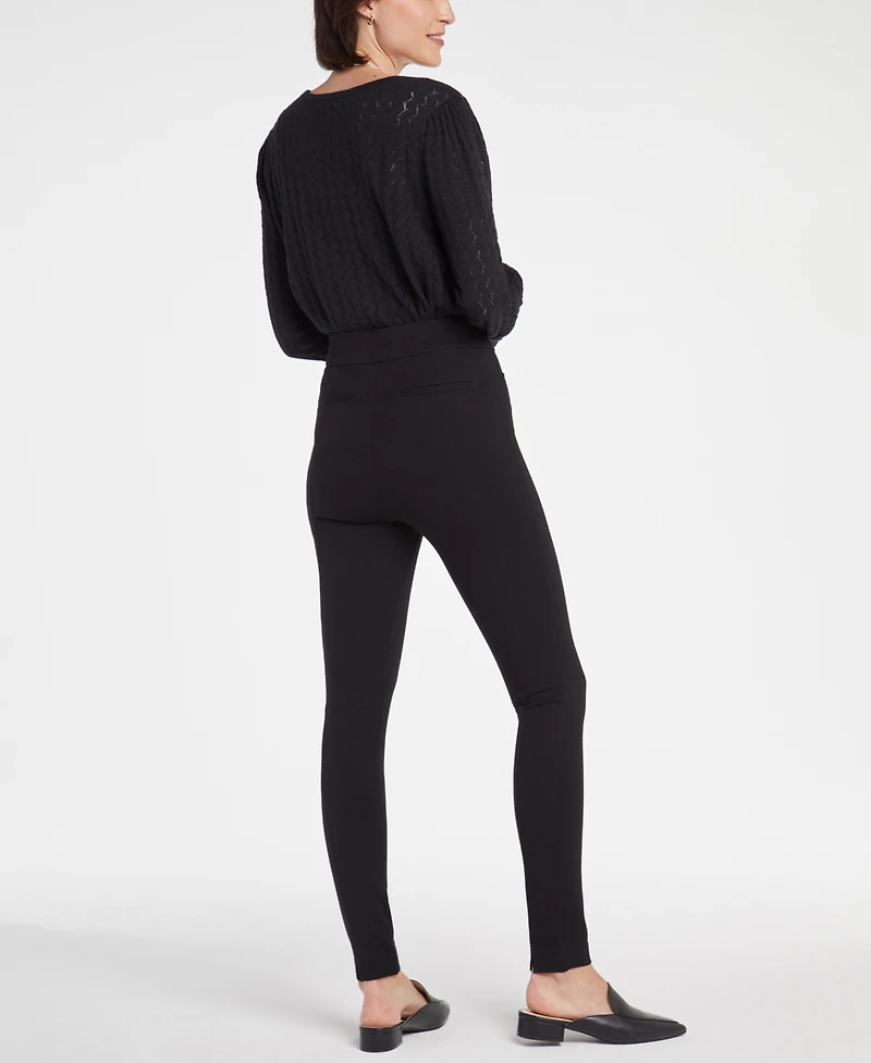 Nydj Petite Pull On Leggings Sculpt Her Ponte Pants
