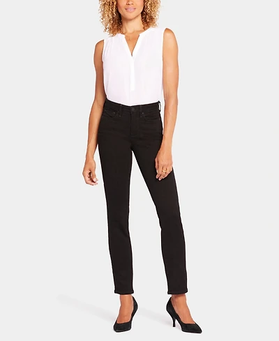 Nydj Petite Sheri Slim Pull On Jeans