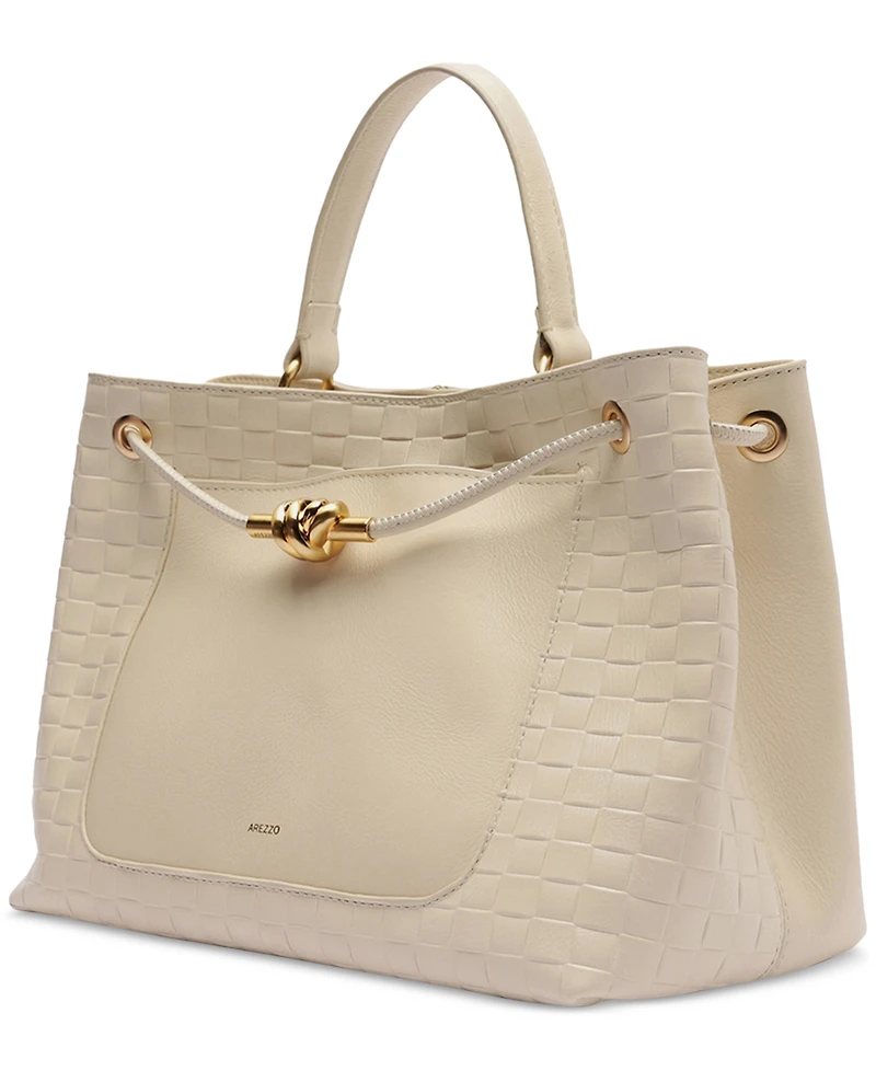 Arezzo Delphine Large Leather Shopping Bag