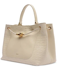 Arezzo Delphine Large Leather Shopping Bag