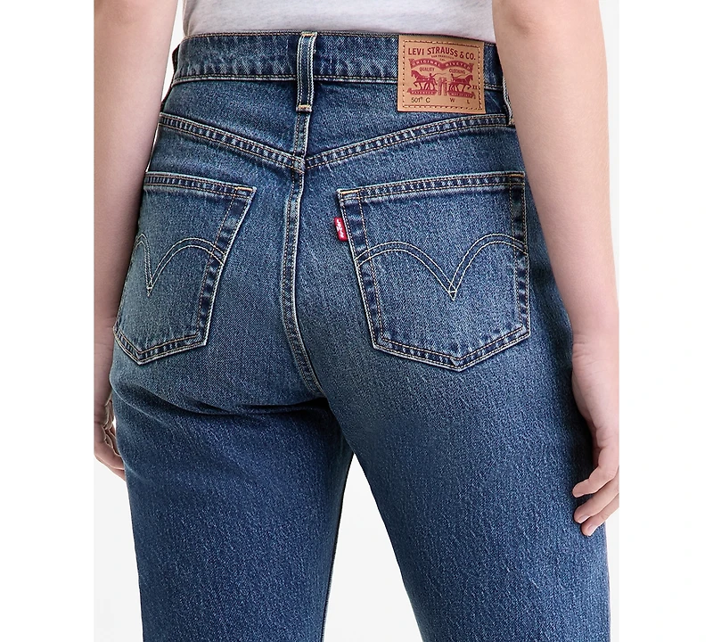 Levi's Women's 501 Curve Straight-Leg High-Rise Jeans
