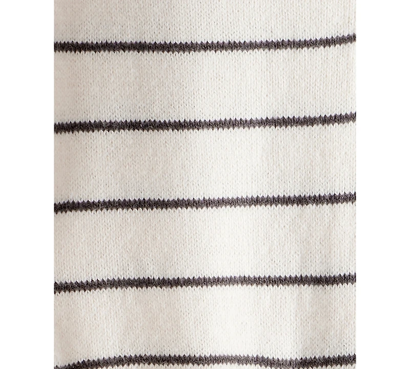 Carter's Baby Boys Striped Cotton Long-Sleeve Jumpsuit
