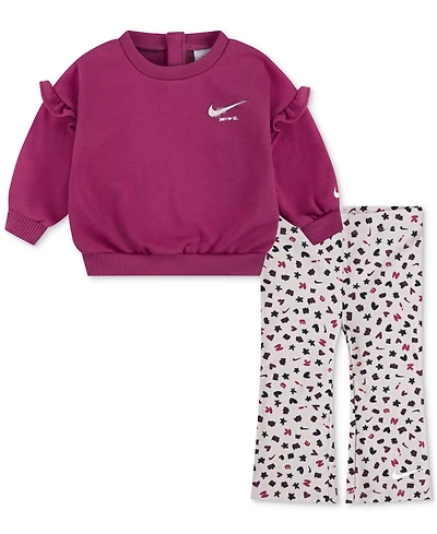 Nike Baby Essentials Femme Top & Leggings, 2 Piece Set