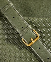 Style & Co Small Woven Dip Crossbody, Macy's Exclusive