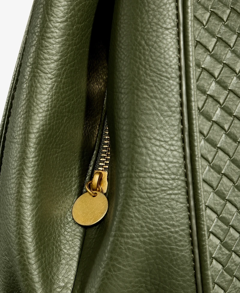 Style & Co Medium Woven Four Poster Bag, Macy's Exclusive