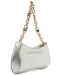 Arezzo Luna Small Leather Baguette
