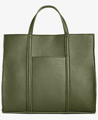 Style & Co Medium Woven Boxy Tote, Macy's Exclusive