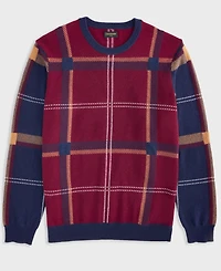 Club Room Men's Patrick Regular-Fit Plaid 100% Cashmere Sweater, Macy's Exclusive