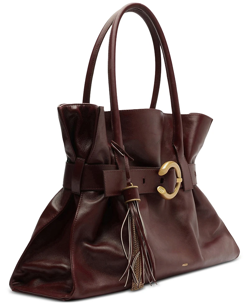 Arezzo Rivera Large Leather Shopping Bag