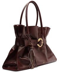 Arezzo Rivera Large Leather Shopping Bag