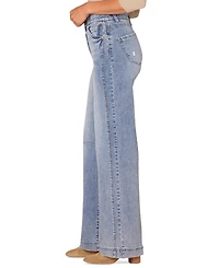 Democracy Women's High-Rise Ab-Solution Wide-Leg Jeans