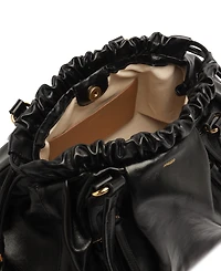 Arezzo Capri Large Leather Shoulder Bag