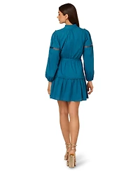 Adrianna Women's Cotton Long-Sleeve Dress