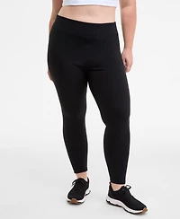 Id Ideology Plus Soft Flex High-Rise Leggings, Macy's Exclusive