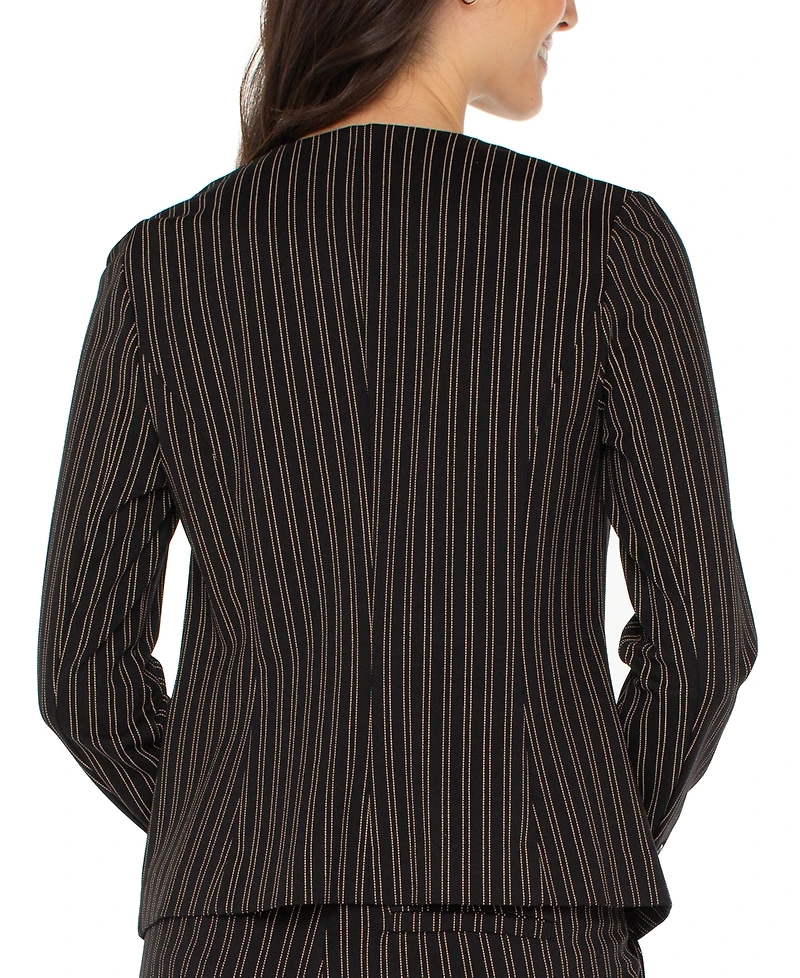 Liverpool Los Angeles Women's Collarless Fitted Blazer