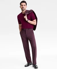 Club Room Men's Regular-Fit Textured 100% Cashmere Sweater T-Shirt, Macy's Exclusive