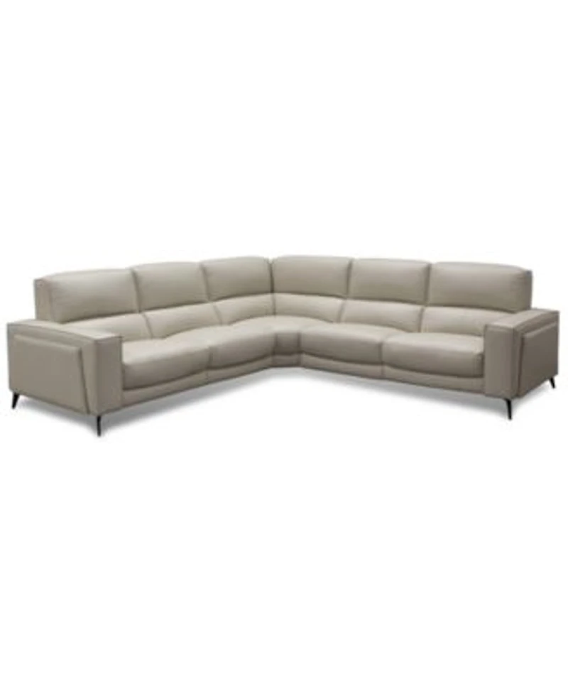 Neiwert Leather Sectional Collection Exclusively At Macys