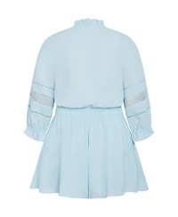 City Chic Plus Faye Playsuit