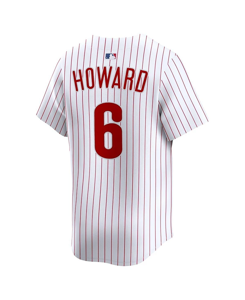 Nike Men's Ryan Howard White Philadelphia Phillies Limited Jersey