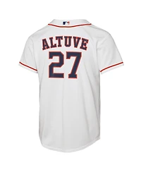 Nike Big Boys and Girls Jose Altuve White Houston Astros Home Replica Player Jersey