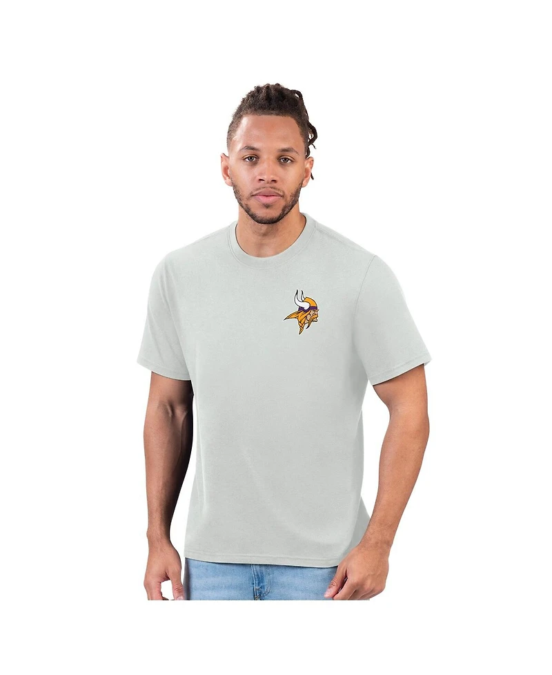 Margaritaville Men's Gray Minnesota Vikings Flip Flop T-Shirt