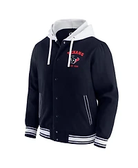 Darius Rucker Collection by Fanatics Men's Navy Houston Texans Full-Snap Hoodie Jacket