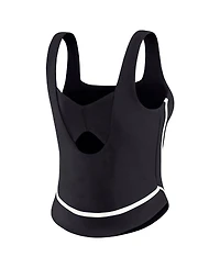 Wear by Erin Andrews Women's Black Las Vegas Raiders Square Neck Tank Top