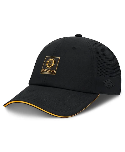 Fanatics Men's Black Boston Bruins Driver Adjustable Hat