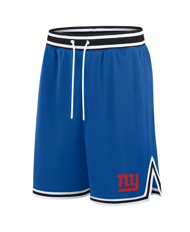Fanatics Men's Royal New York Giants Elements Future Ground Shorts