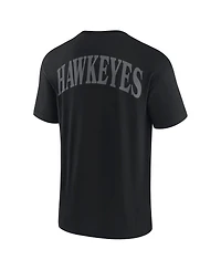 Fanatics Men's Black Iowa Hawkeyes Iconic T-Shirt