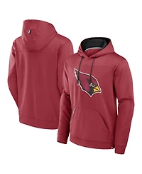 Fanatics Men's Cardinal Arizona Cardinals Defender Pullover Hoodie