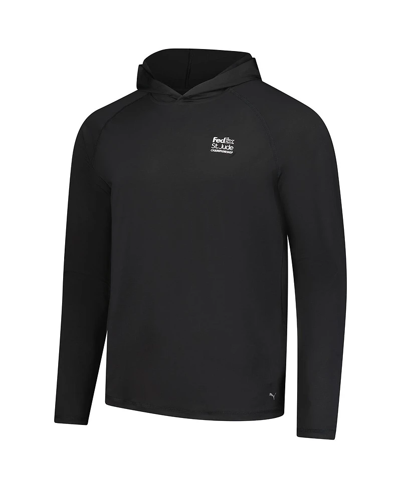 Puma Men's Black FedEx St. Jude Championship You-v Pullover Hoodie