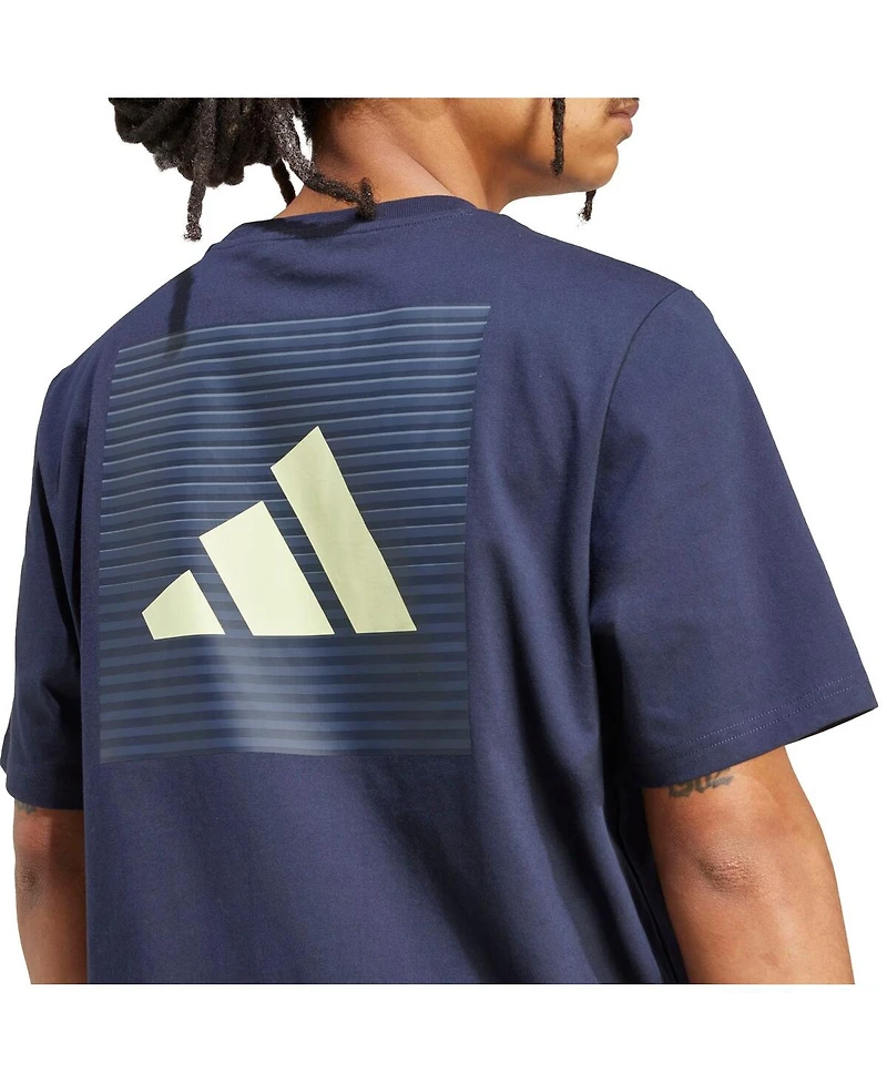 Adidas Men's Blue Real Madrid Jersey Hook T-Shirt