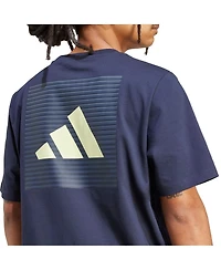 Adidas Men's Blue Real Madrid Jersey Hook T-Shirt