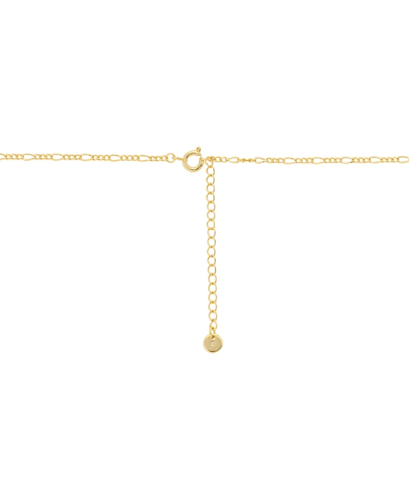 Unwritten Gold Plated Crystal Cross Pendant Charm Necklace