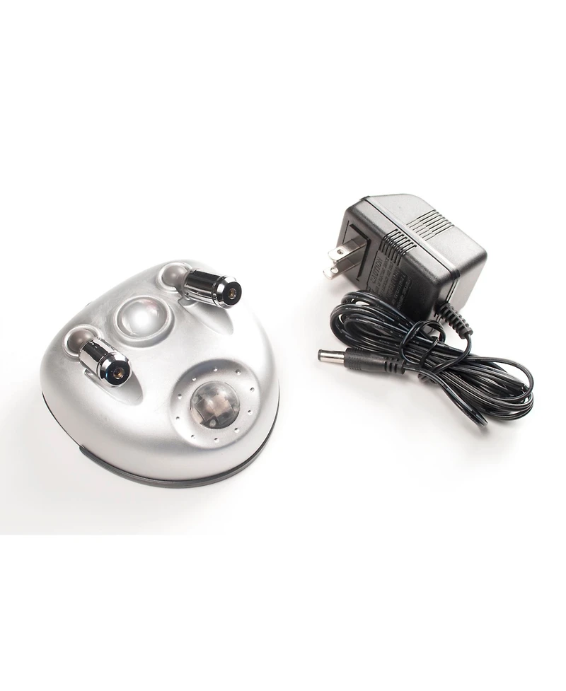 Maxsa Innovations Park Right Silver Dual Garage Laser With Light