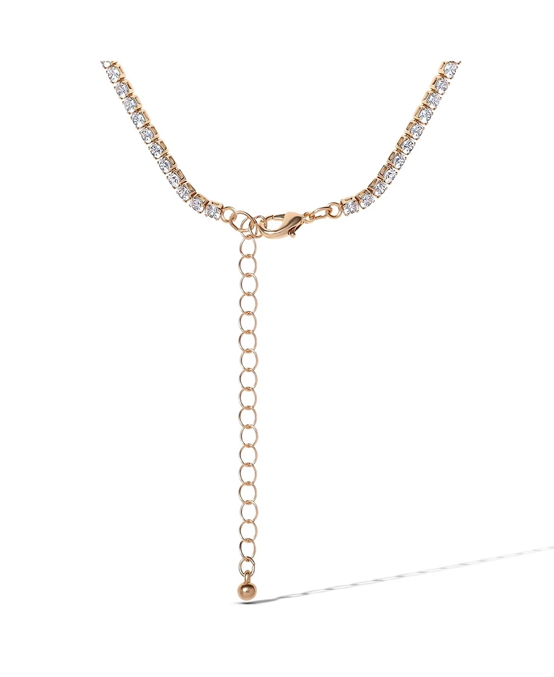 Jessica Simpson Gold-Tone Heart Pendant Link Chain Necklace