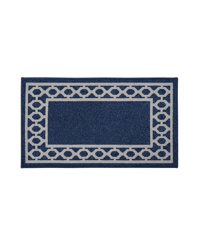 Jean Pierre Christine Trellis Border Tufted Runner Rug