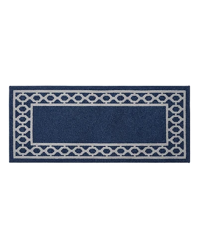 Jean Pierre Christine Trellis Border Tufted Runner Rug, 26" x 72"