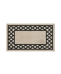 Jean Pierre Christine Trellis Border Tufted Runner Rug, 26" x 45"