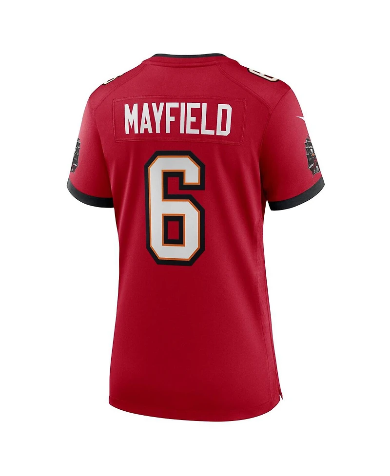 Nike Women's Baker Mayfield Red Tampa Bay Buccaneers 50th Anniversary Game Jersey