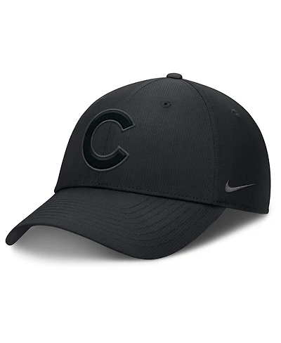 Nike Men's Black Chicago Cubs Primetime Club Performance Adjustable Hat
