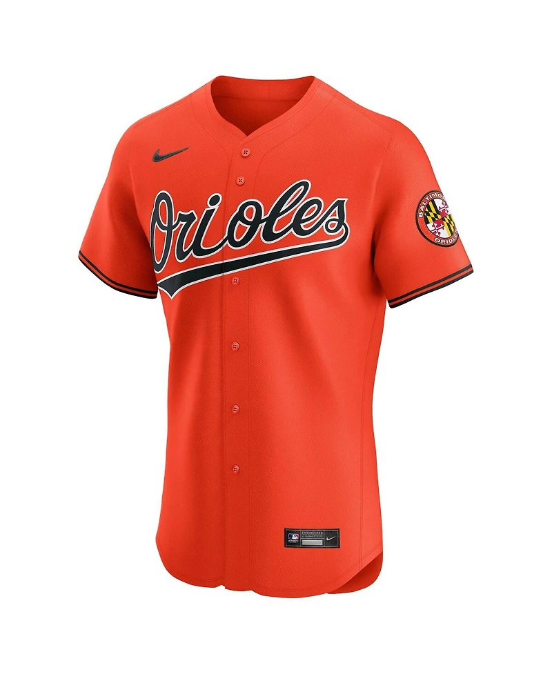 Nike Men's Orange Baltimore Orioles Alternate 2 Elite Jersey